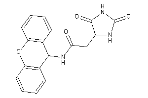 2-(2,5-diketoimidazolidin-4-yl)-N-(9H-xanthen-9-yl)acetamide