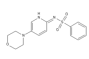 N-(5-morpholino-1H-pyridin-2-ylidene)benzenesulfonamide