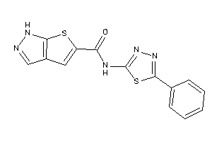 N-(5-phenyl-1,3,4-thiadiazol-2-yl)-1H-thieno[2,3-c]pyrazole-5-carboxamide
