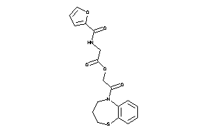 2-(2-furoylamino)acetic Acid [2-(3,4-dihydro-2H-1,5-benzothiazepin-5-yl)-2-keto-ethyl] Ester