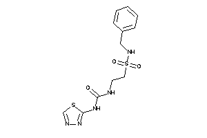 1-[2-(benzylsulfamoyl)ethyl]-3-(1,3,4-thiadiazol-2-yl)urea