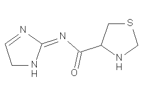 N-(3-imidazolin-2-ylidene)thiazolidine-4-carboxamide