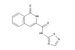 Image of 1-keto-N-(1,2,4-thiadiazol-5-yl)-2H-isoquinoline-3-carboxamide