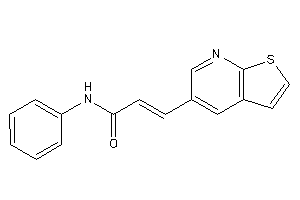 N-phenyl-3-thieno[2,3-b]pyridin-5-yl-acrylamide