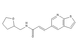 N-(tetrahydrofurfuryl)-3-thieno[2,3-b]pyridin-5-yl-acrylamide