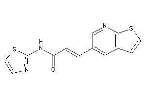 Image of N-thiazol-2-yl-3-thieno[2,3-b]pyridin-5-yl-acrylamide