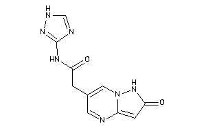 Image of 2-(2-keto-1H-pyrazolo[1,5-a]pyrimidin-6-yl)-N-(1H-1,2,4-triazol-3-yl)acetamide