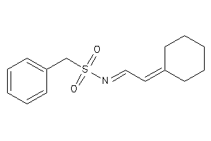 N-(2-cyclohexylideneethylidene)-1-phenyl-methanesulfonamide