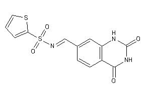 N-[(2,4-diketo-1H-quinazolin-7-yl)methylene]thiophene-2-sulfonamide