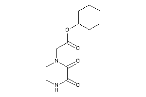 2-(2,3-diketopiperazino)acetic Acid Cyclohexyl Ester