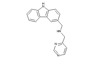 Image of 9H-carbazol-3-ylmethyl(4-pyrimidylmethyl)amine