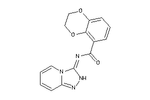 N-(2H-[1,2,4]triazolo[4,3-a]pyridin-3-ylidene)-2,3-dihydro-1,4-benzodioxine-5-carboxamide
