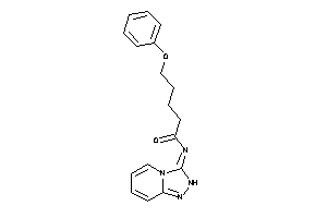 Image of 5-phenoxy-N-(2H-[1,2,4]triazolo[4,3-a]pyridin-3-ylidene)valeramide