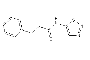 Image of 3-phenyl-N-(thiadiazol-5-yl)propionamide