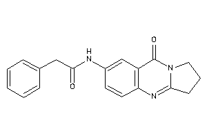 N-(9-keto-2,3-dihydro-1H-pyrrolo[2,1-b]quinazolin-7-yl)-2-phenyl-acetamide