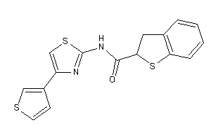 N-[4-(3-thienyl)thiazol-2-yl]-2,3-dihydrobenzothiophene-2-carboxamide