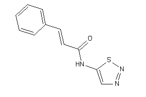 3-phenyl-N-(thiadiazol-5-yl)acrylamide