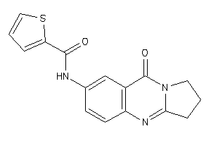 N-(9-keto-2,3-dihydro-1H-pyrrolo[2,1-b]quinazolin-7-yl)thiophene-2-carboxamide