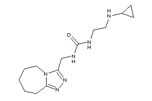 1-[2-(cyclopropylamino)ethyl]-3-(6,7,8,9-tetrahydro-5H-[1,2,4]triazolo[4,3-a]azepin-3-ylmethyl)urea