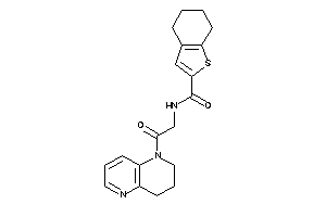 Image of N-[2-(3,4-dihydro-2H-1,5-naphthyridin-1-yl)-2-keto-ethyl]-4,5,6,7-tetrahydrobenzothiophene-2-carboxamide