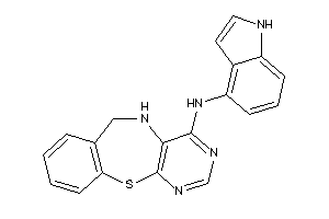 Image of 5,6-dihydropyrimido[4,5-b][1,4]benzothiazepin-4-yl(1H-indol-4-yl)amine