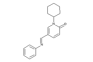 Image of 1-cyclohexyl-5-(phenyliminomethyl)-2-pyridone