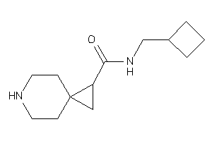 N-(cyclobutylmethyl)-6-azaspiro[2.5]octane-2-carboxamide