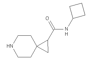 N-cyclobutyl-6-azaspiro[2.5]octane-2-carboxamide