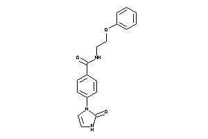 Image of 4-(2-keto-4-imidazolin-1-yl)-N-(2-phenoxyethyl)benzamide