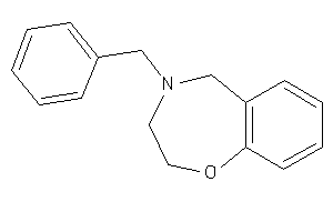 Image of 4-benzyl-3,5-dihydro-2H-1,4-benzoxazepine