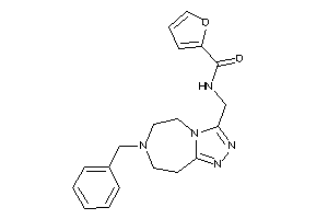 N-[(7-benzyl-5,6,8,9-tetrahydro-[1,2,4]triazolo[3,4-g][1,4]diazepin-3-yl)methyl]-2-furamide