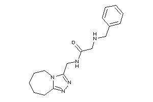 2-(benzylamino)-N-(6,7,8,9-tetrahydro-5H-[1,2,4]triazolo[4,3-a]azepin-3-ylmethyl)acetamide