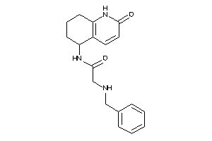 2-(benzylamino)-N-(2-keto-5,6,7,8-tetrahydro-1H-quinolin-5-yl)acetamide