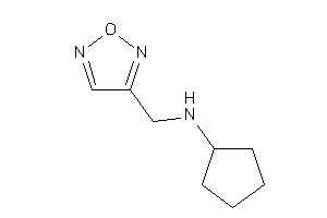 Cyclopentyl(furazan-3-ylmethyl)amine
