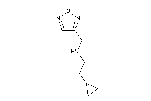 Image of 2-cyclopropylethyl(furazan-3-ylmethyl)amine