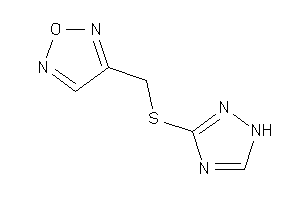 Image of 3-[(1H-1,2,4-triazol-3-ylthio)methyl]furazan