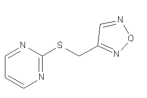 3-[(2-pyrimidylthio)methyl]furazan