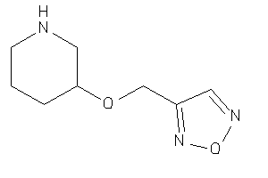 Image of 3-(3-piperidyloxymethyl)furazan