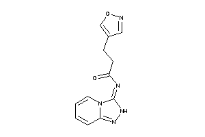 Image of 3-isoxazol-4-yl-N-(2H-[1,2,4]triazolo[4,3-a]pyridin-3-ylidene)propionamide