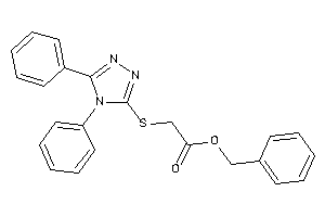 Image of 2-[(4,5-diphenyl-1,2,4-triazol-3-yl)thio]acetic Acid Benzyl Ester