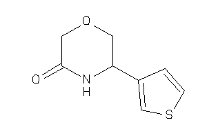 Image of 5-(3-thienyl)morpholin-3-one