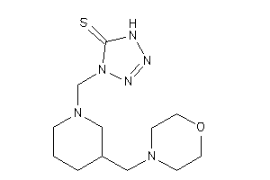 4-[[3-(morpholinomethyl)piperidino]methyl]-1H-tetrazole-5-thione