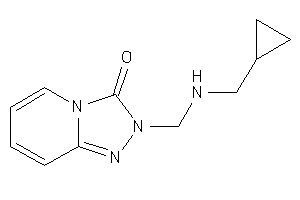 Image of 2-[(cyclopropylmethylamino)methyl]-[1,2,4]triazolo[4,3-a]pyridin-3-one