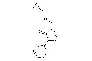 3-[(cyclopropylmethylamino)methyl]-5-phenyl-2-imidazolin-4-one