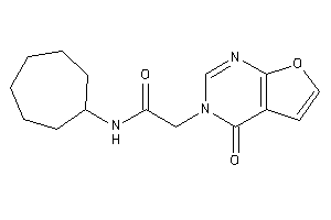 N-cycloheptyl-2-(4-ketofuro[2,3-d]pyrimidin-3-yl)acetamide
