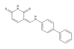 Image of 3-[(4-phenylanilino)methylene]pyridine-2,6-quinone