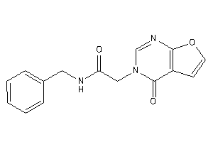 N-benzyl-2-(4-ketofuro[2,3-d]pyrimidin-3-yl)acetamide