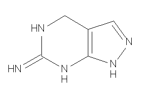 1,4,5,7-tetrahydropyrazolo[3,4-d]pyrimidin-6-ylideneamine