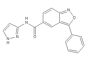 3-phenyl-N-(1H-pyrazol-3-yl)anthranil-5-carboxamide