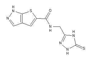 N-[(5-thioxo-1,4-dihydro-1,2,4-triazol-3-yl)methyl]-1H-thieno[2,3-c]pyrazole-5-carboxamide